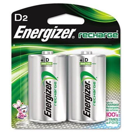 ENERGIZER DDI 437899 e? NiMH Rechargeable Batteries D 2 Batteries Case of 2 EVE-NH50BP2
